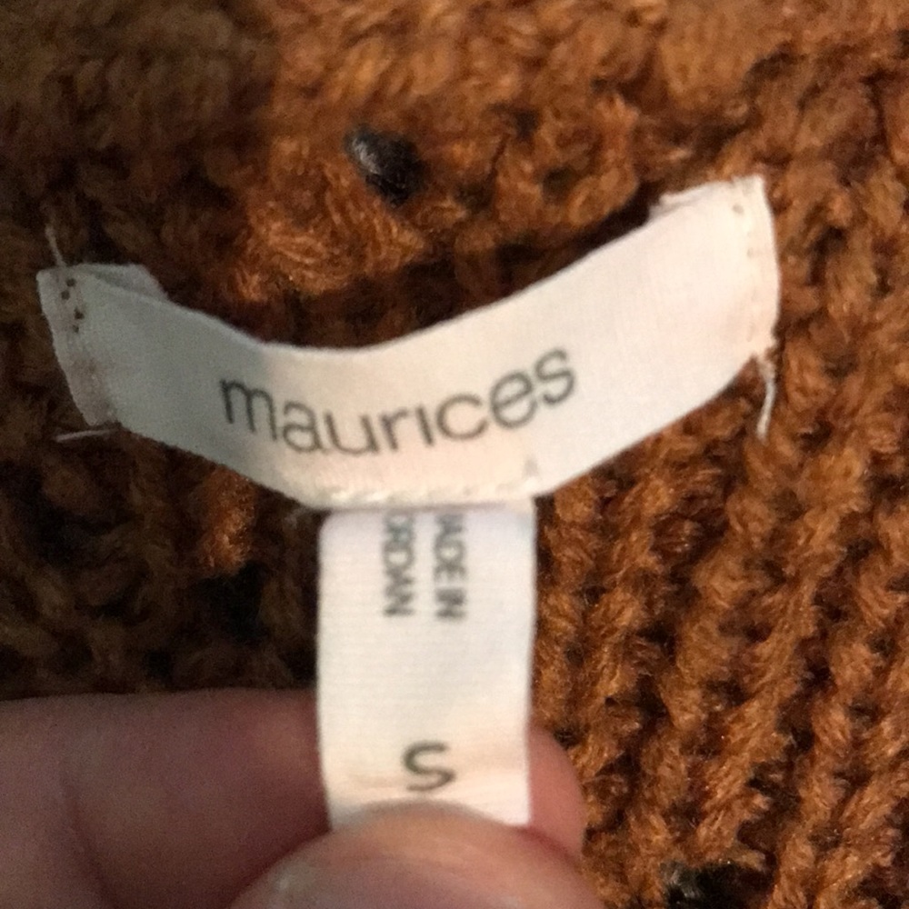 Maurices Open-Front Eyelet Cardigan - Picture 4 of 6